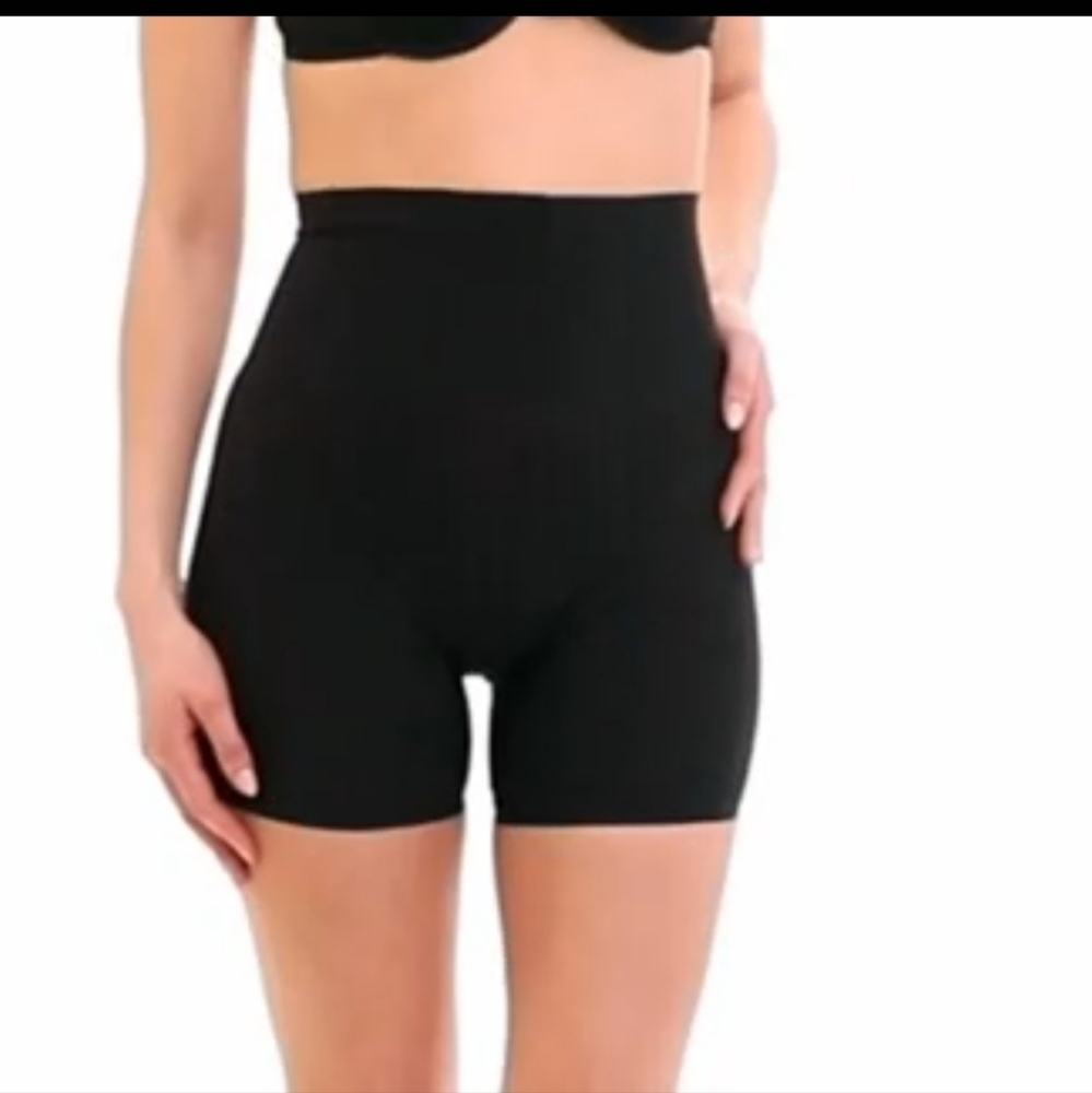 Skinnygirl High-Waist Slimming Shorts NWT Tummy & Thigh Slimmers